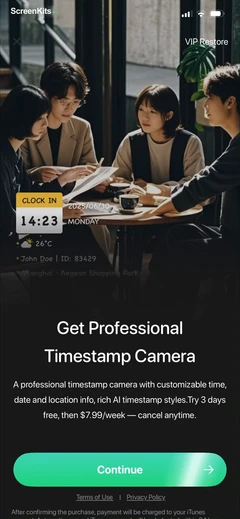 timestamp-camera-ai-timestamp paywalls UI screen 9