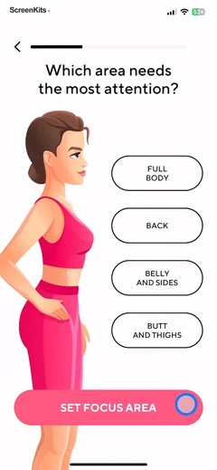 Wall Pilates by Fit & Lean mobile app UI screen 8