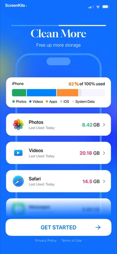 Cleaner Assistant -Phone Clean mobile app UI screen 11