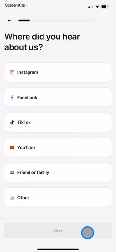 CalZen mobile app UI screen 9