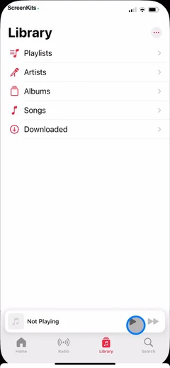 Apple Music mobile app UI screen 3