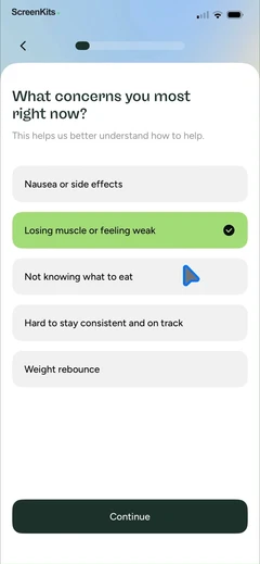 glowise-glp-1-tracker-diary mobile app UI screen 10