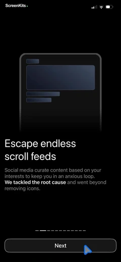 minimalist phone ® Block Apps mobile app UI screen 8
