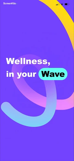 BodyWave: Health Tracker mobile app UI screen 3