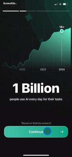 Ask Assist - AI Chat Bot mobile app UI screen 7