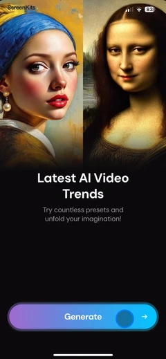 Boom AI mobile app UI screen 7