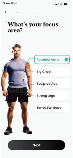lose-weight-for-men-at-home mobile app UI screen 7