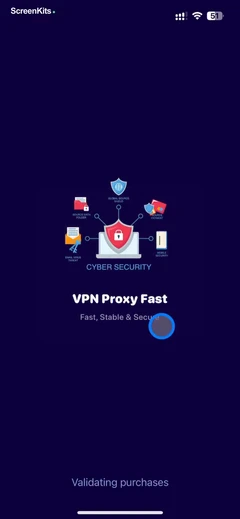 VPN Proxy Fast - Super VPN mobile app UI screen 4
