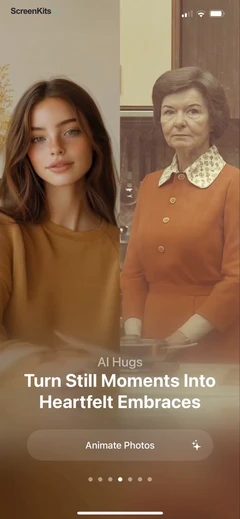 Revive- AI Face Photo Animator mobile app UI screen 12
