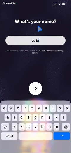 tolan-alien-best-friend mobile app UI screen 10
