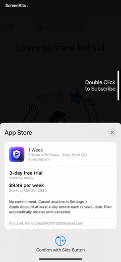 Private VPN Proxy - Easy Start mobile app UI screen 11