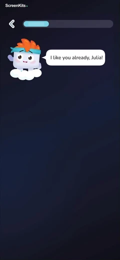 Home Workouts & Fitness - Luvu mobile app UI screen 12