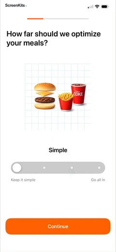 leanbites-healthy-dining mobile app UI screen 9
