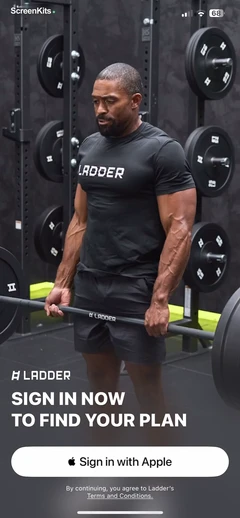 LADDER Strength Training Plans mobile app UI screen 11