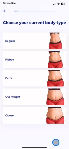 Omo- Healthy Weight Loss App mobile app UI screen 10