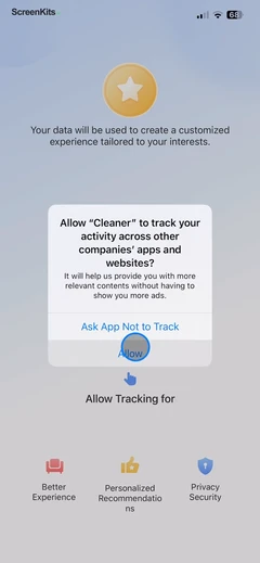 Cleaner Neat- Clean Up Storage permissions UI screen 3