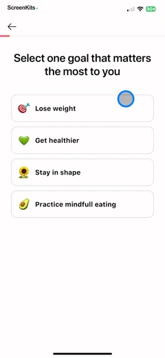 Organic Fit- Workout for Women mobile app UI screen 6