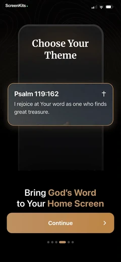 holy-bible-widget-daily-verse mobile app UI screen 11