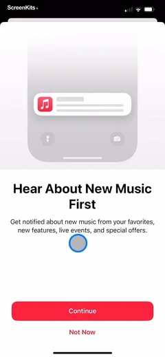 Apple Music mobile app UI screen 7