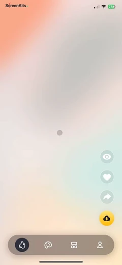 Fancy Widgets & Themes mobile app UI screen 6