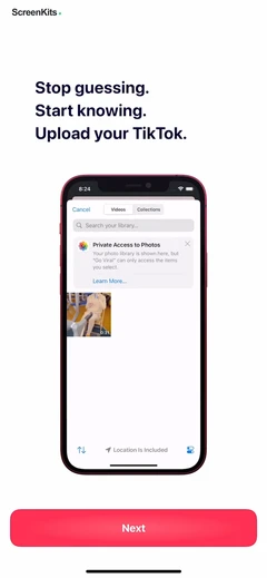 Go Viral mobile app UI screen 6