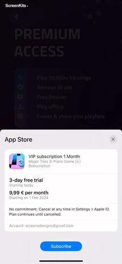Magic Tiles 3TM- Piano Game mobile app UI screen 11