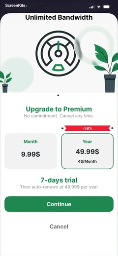 vpn-fast-vpn-proxy paywalls UI screen 7