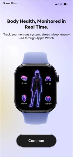 BodyWave: Health Tracker mobile app UI screen 9