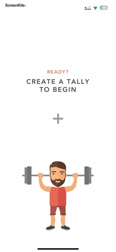 Tally: The Anything Tracker mobile app UI screen 12