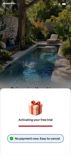 AI Home Decor mobile app UI screen 10