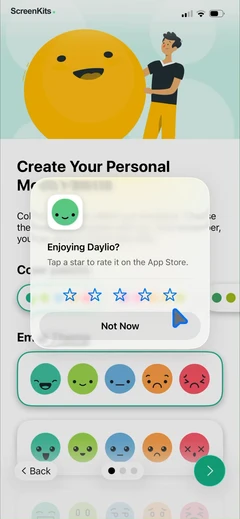 Daylio Journal - Mood Tracker mobile app UI screen 7