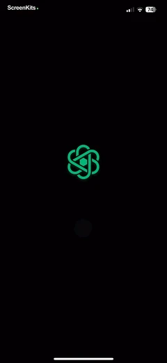 My AI Assistant mobile app UI screen 3