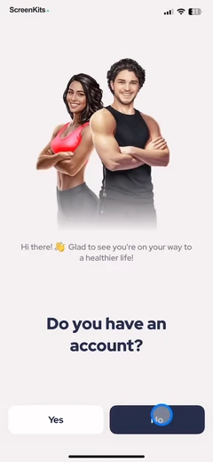 FastEasy- Intermittent Fasting mobile app UI screen 4