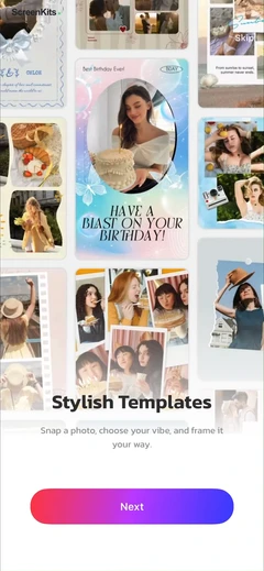 photo-collage-maker-incollage mobile app UI screen 10
