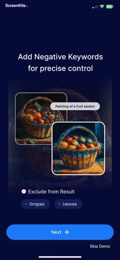 Gencraft AI Image Generator mobile app UI screen 9
