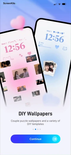 iScreen - Widgets & Wallpaper mobile app UI screen 4