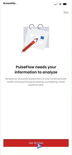 pulseflow-heart-rate-monitor forms UI screen 6