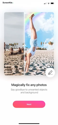 BeautyPlus-Selfie Photo Editor mobile app UI screen 6