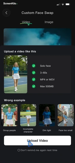 guma-ai-photo-video-editor mobile app UI screen 11