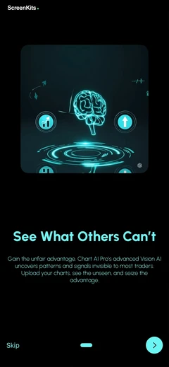 Chart AI Pro Trading Assistant mobile app UI screen 4