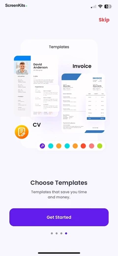 PDF Converter - PDF Editor・ mobile app UI screen 8