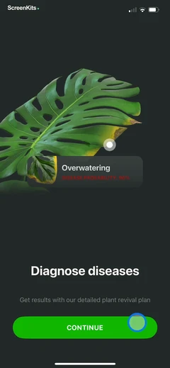Plant Identifier & Care App mobile app UI screen 11