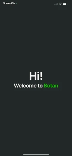 Plant Identifier & Care App onboarding UI screen 6