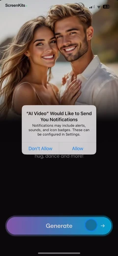 Boom AI mobile app UI screen 5