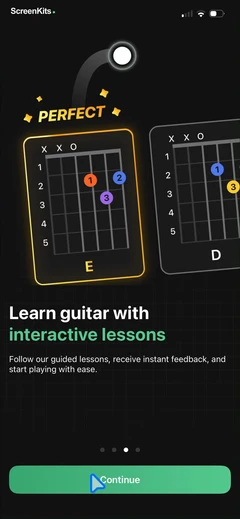 Tuner Pro- Guitar Tuner & Tab mobile app UI screen 8