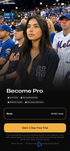 Pose paywalls UI screen 12