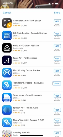 Translator Keyboard - Language mobile app UI screen 7