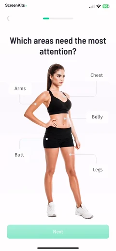 30 Day Fitness - Home Workout mobile app UI screen 5