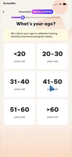 walkup-weight-loss-tracker mobile app UI screen 11