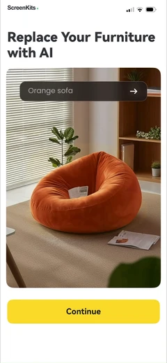 AI Home Design- Interior DecAI mobile app UI screen 8